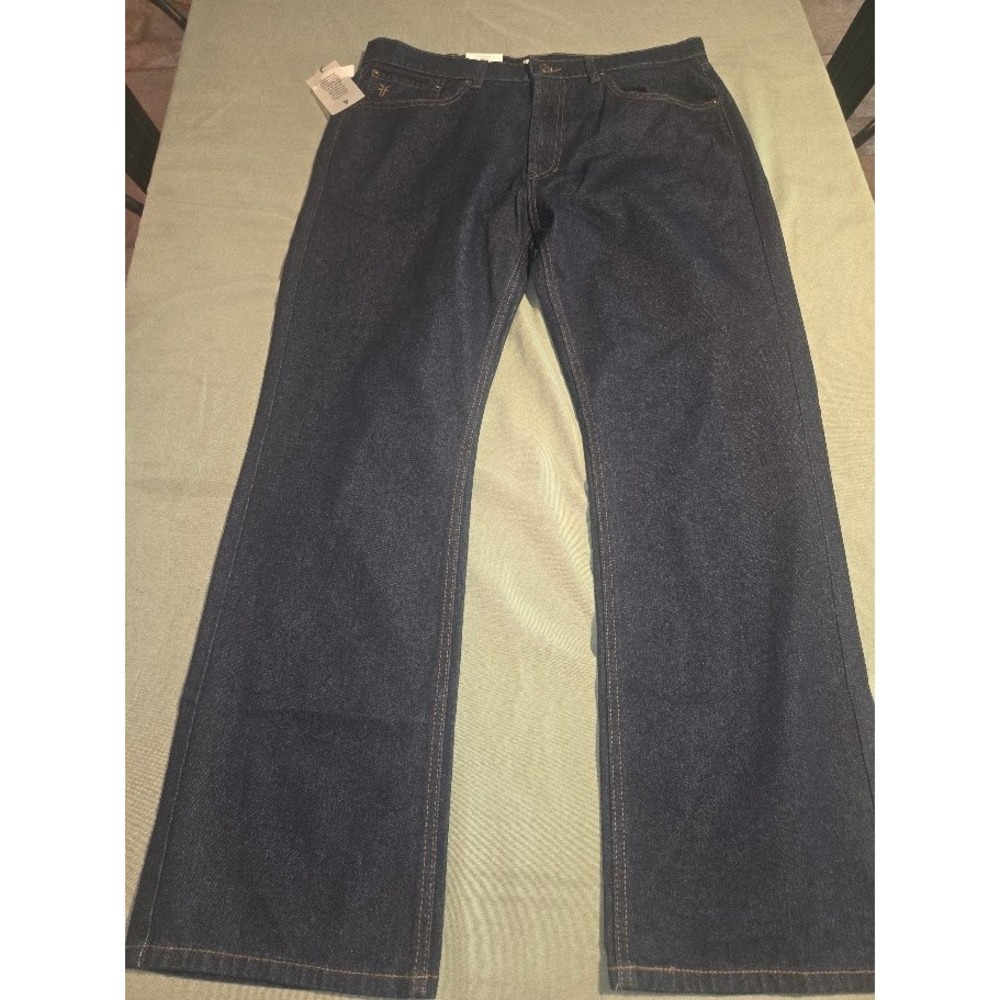 Frye Mens Slim Bootcut Jeans Dark Wash Blue Denim Size 36x30 NWT 110041027